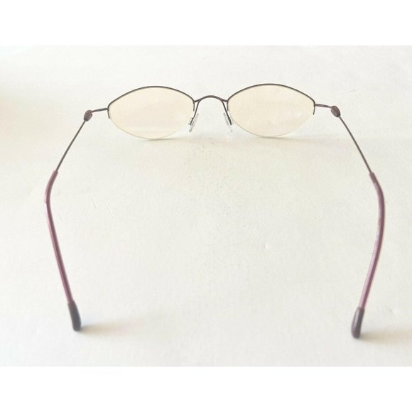 Silhouette Semi-Rimless Titanium Red Hinged Glasse main image 10